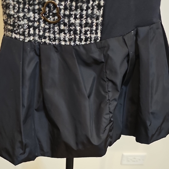 Moncler Black and White Tweed Dress - Picture 5 of 8